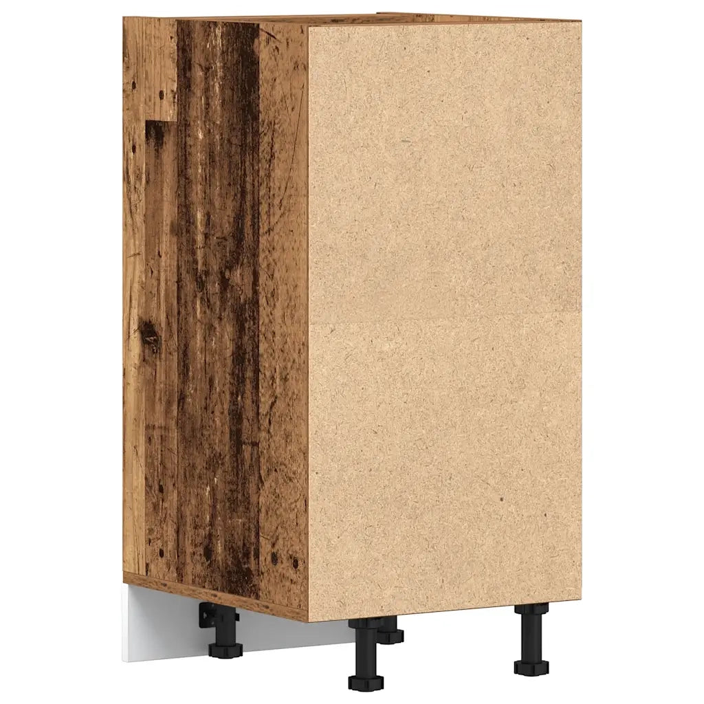 Armadio Inferiore Â“RigaÂ” Legno Antico 40x44,5x81,5 cm