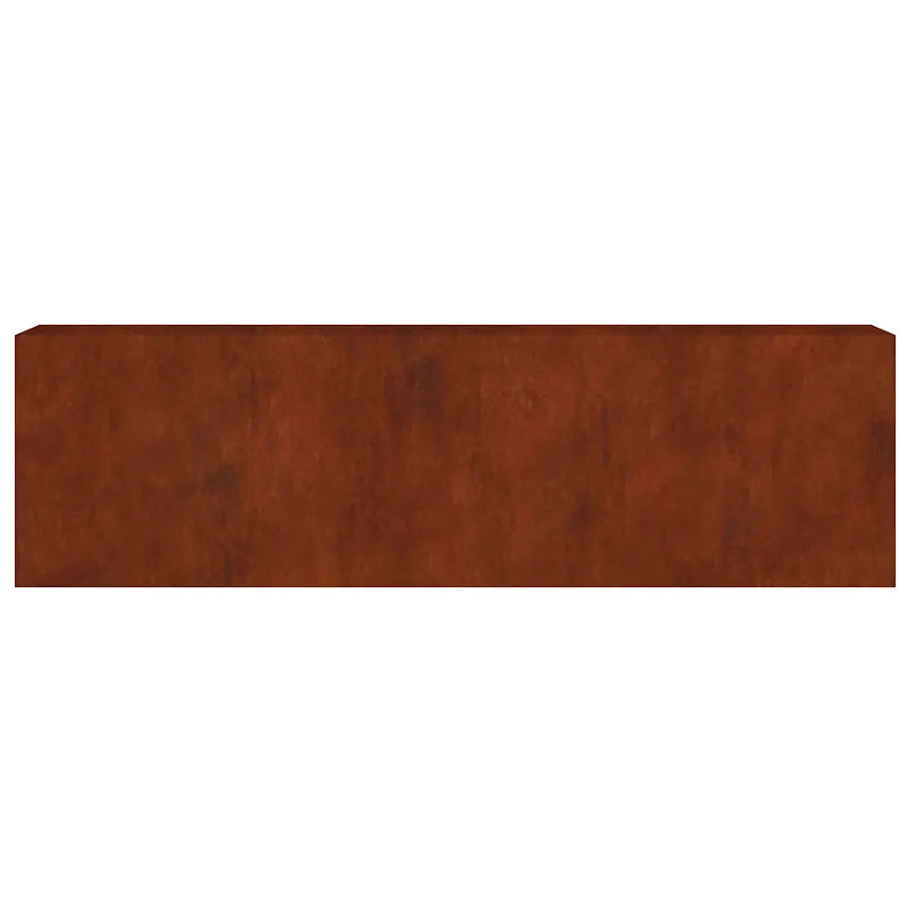 Fioriera Rialzata da Giardino 280x40x80 cm in Acciaio Corten 824528