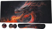Tastiera gaming extra grande - 900 x 400 mm - base antiscivolo in gomma - comfort per la tastiera - facilitazione del tipo