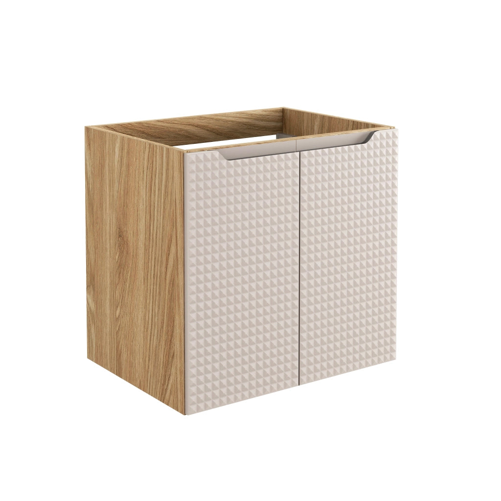 Mobile sottolavabo 60 cm 2 ante Luxor Beige 60 x 57 x 46 cm