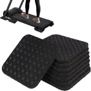 Pads di supporto per attrezzatura fitness 8 pezzi - Mattonelle antiscivolo per pavimenti in legno di rovere