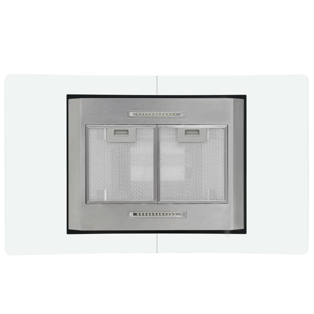 Cappa aspirante a isola con touchscreen LCD e sensore 90 cm 756 m³/h LED 02_0005853