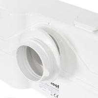 Stazione di sollevamento 4/2 con trituratore WC 800 watt Pompa per acque reflue