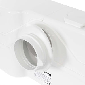 Stazione di sollevamento 4/2 con trituratore WC 800 watt Pompa per acque reflue