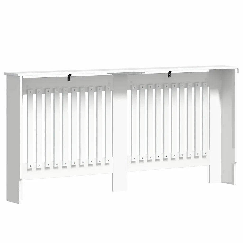 Copertura per radiatori Bianco Lucido 172 x 19 x 81,5 cm 884074