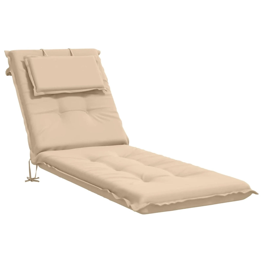Cuscino per Lettino GEMERT 100% Poliestere Crema 947525