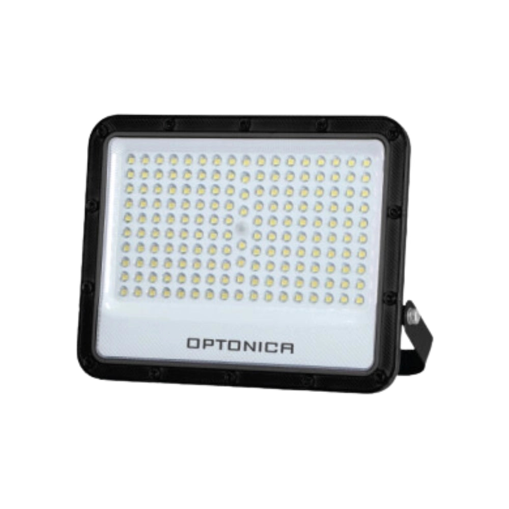 Optonica proiettore led smd corpo nero linea premium 4000k ip65 clip luminoso *** watt 200 watt, confezione 1
