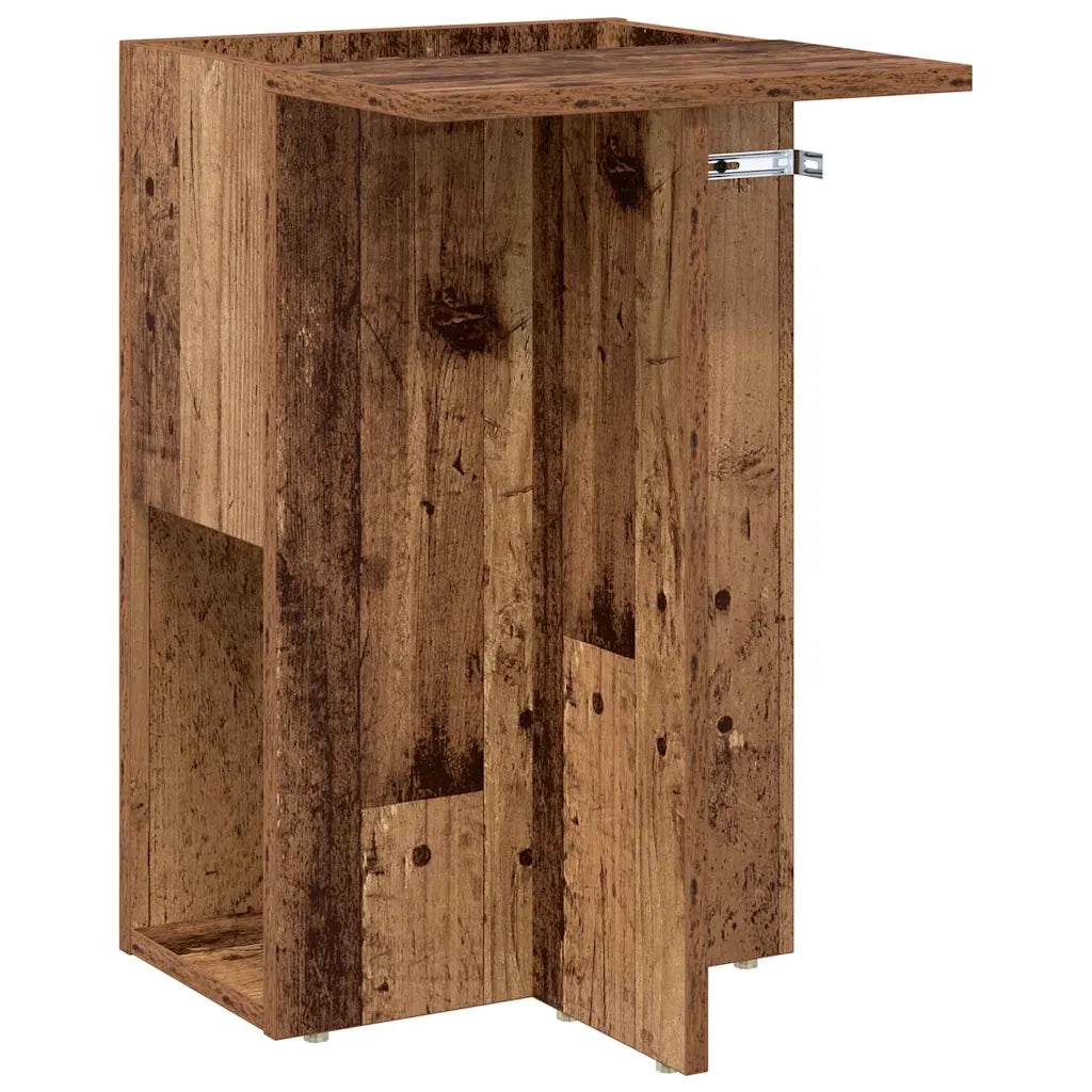 Tavolino Legno vecchio 35 x 40 x 55 cm Legno multistrato 891102