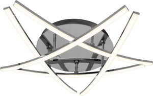 Lampada Da Soffitto Plafoniera Moderna Star Led App399-c