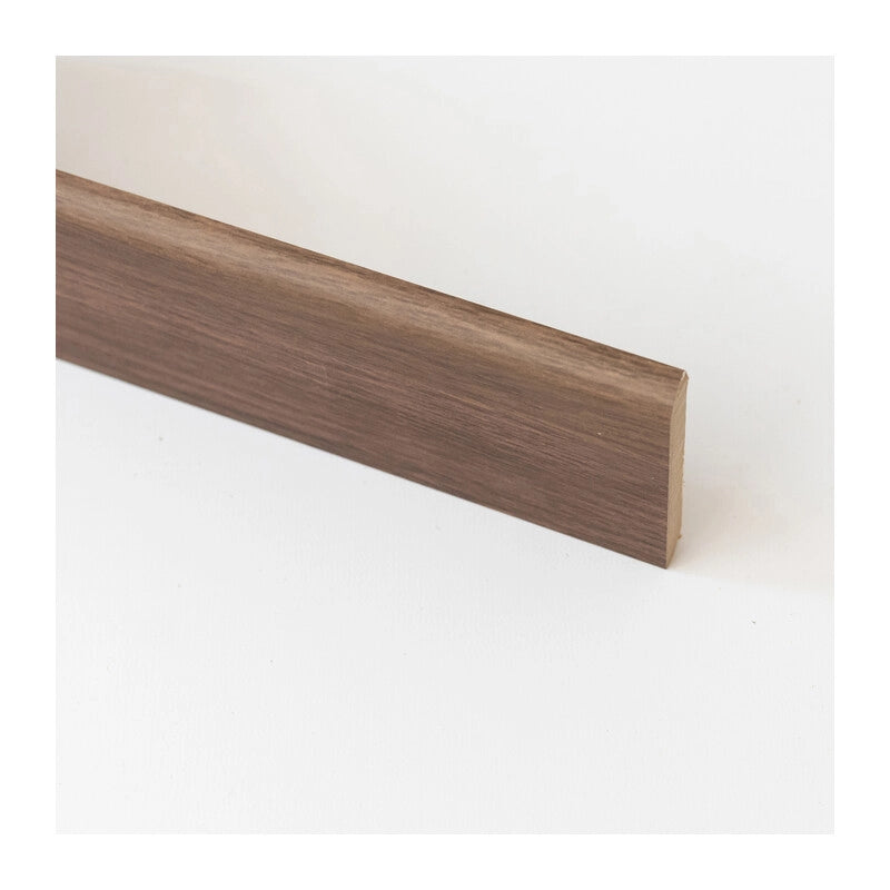 BATTISCOPA  70X10 MM MDF 240 CM ROVERE SCURO- 10,0 pz