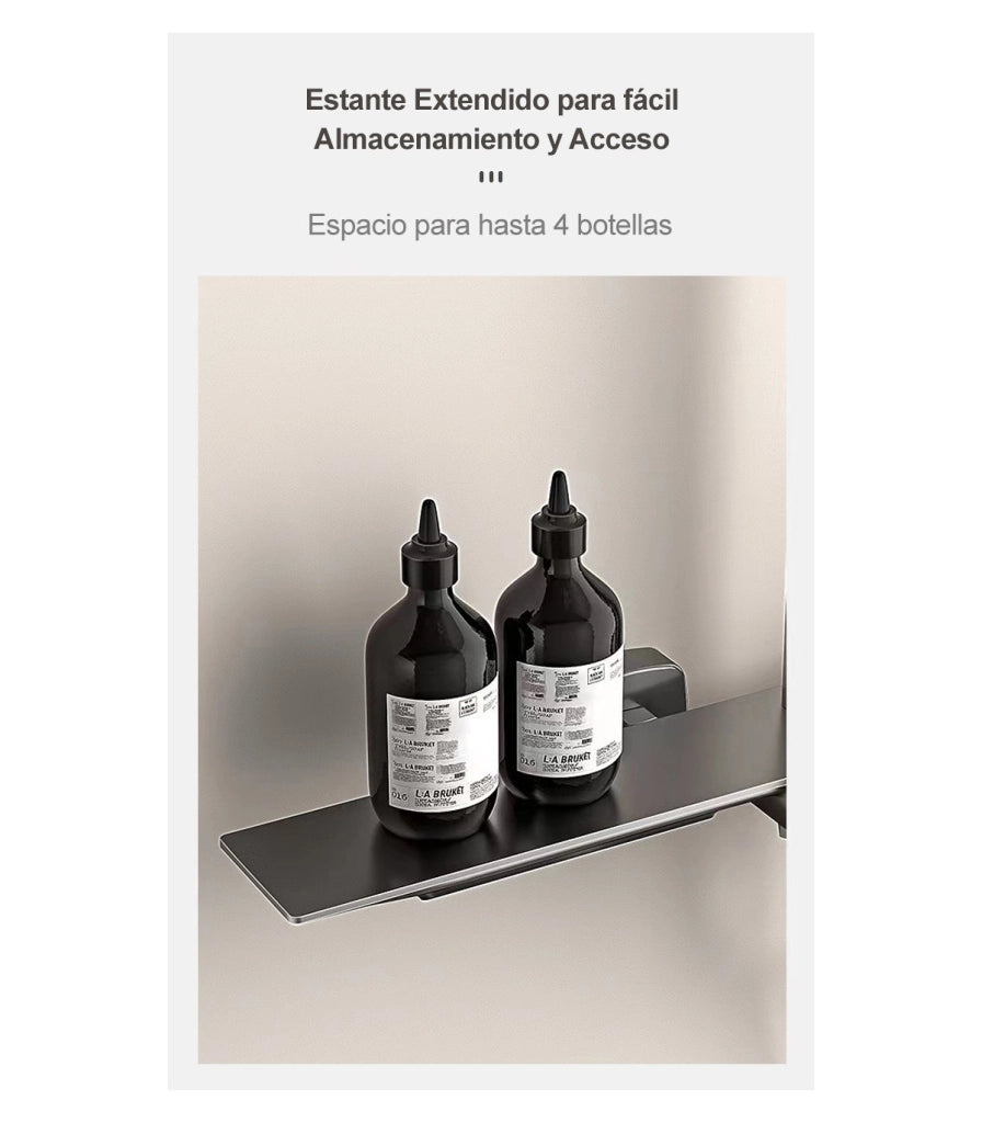 Colonna Doccia-Bagno Tomahawk LH-2366+KIT | Termostatica | Corpo Rame-Latto H59 | Barra Regolabile | Doccia a Mano
