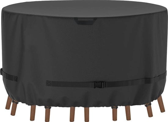 Copertura per giardino tessuto Oxford 600D impermeabile protezione UV per esterni (Ø 215 x 71 cm)