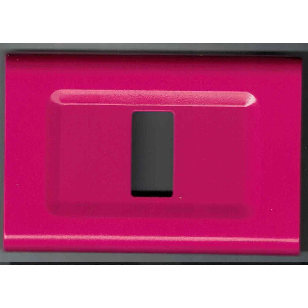Trade Shop - Placchette Placche In Abs Serie Magic Elite Bticino Compatibili Color Copriprese - Fucsia -4 Fori     -
