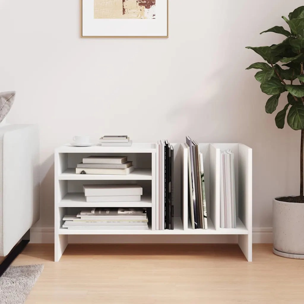 Mobile porta vinili Bianco 78.5 x 35 x 45 cm Legno multistrato CFW7663871