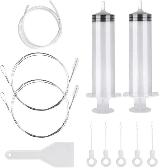 Set di spazzole per la pulizia del frigorifero e dei tubi in cucina