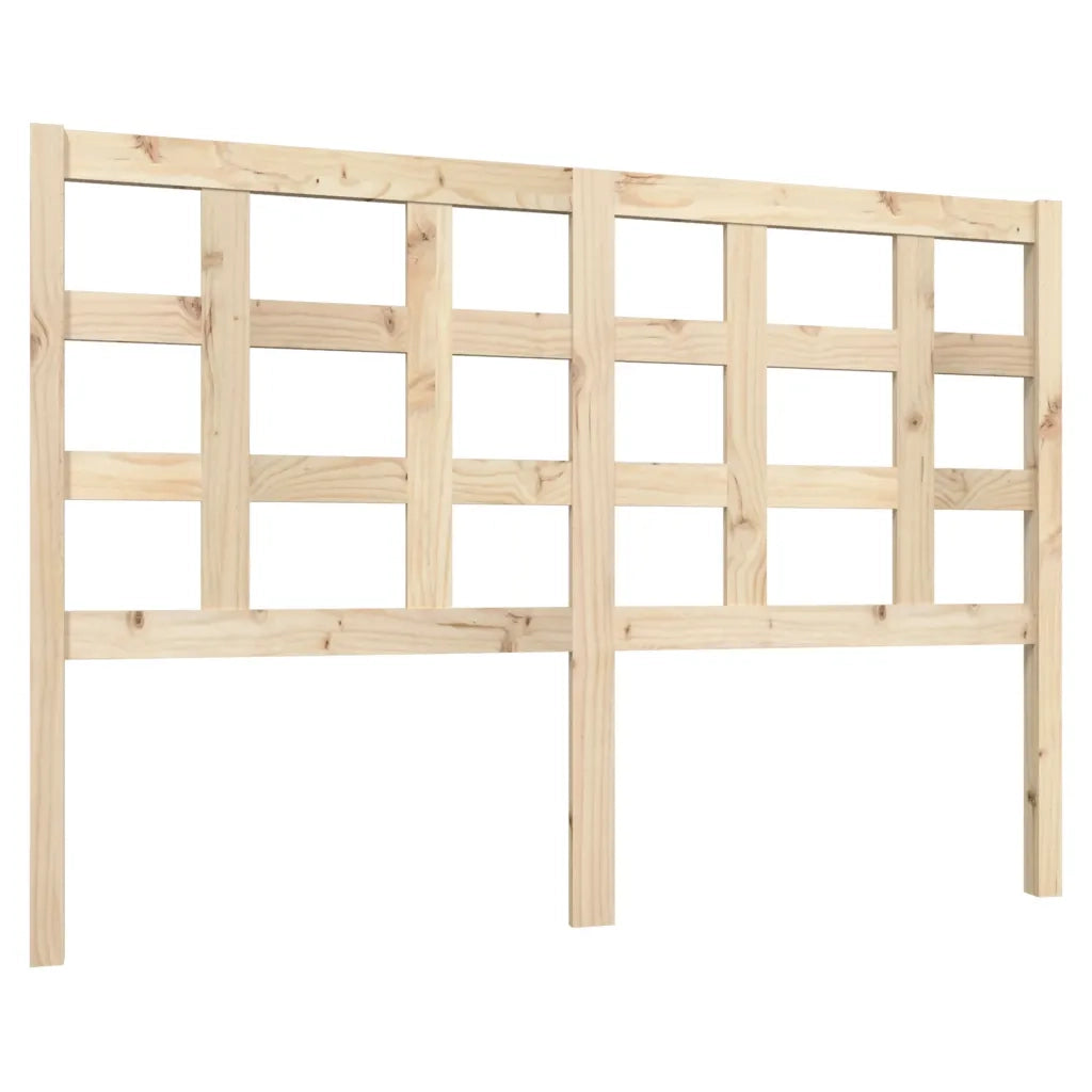 Testiera per Letto 140,5x4x100 cm in Legno Massello di Pino cod mxl 63270