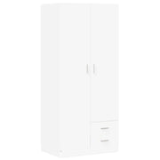 Armadio Bianco 80x52x180 cm in Legno Multistrato CFW8668362
