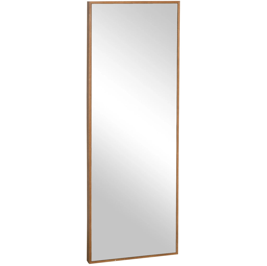 Specchio a figura intera 45x125 cm con cornice in pino naturale