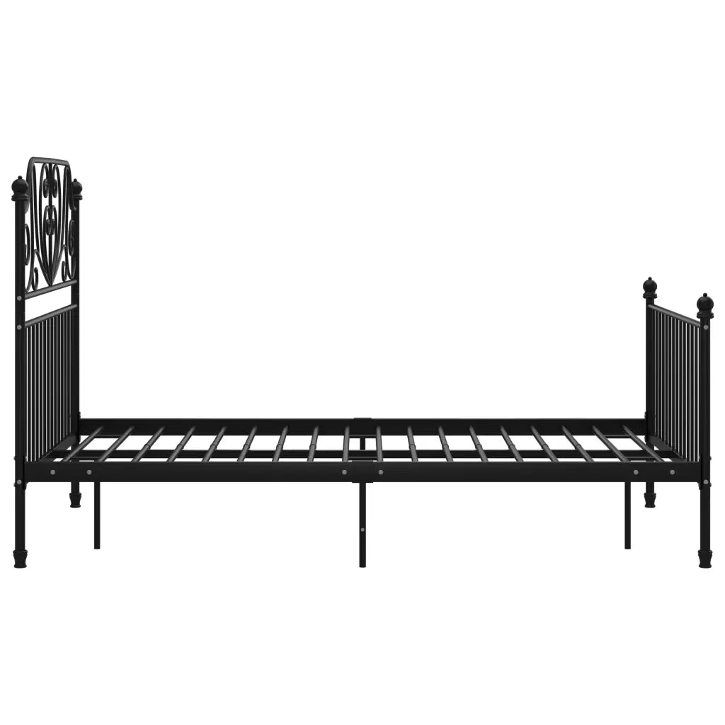Giroletto Nero in Metallo 120x200 cm 324847