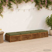 Cuscini per Sedia in 4 Pezzi SOEST 4 pz 100% Poliestere 944702