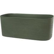 Fioriera XL con riserva d'acqua - GARDEN ID Respect - Verderame 80 x 38 cm - 100% rifiuti domestici - 100% riciclabile