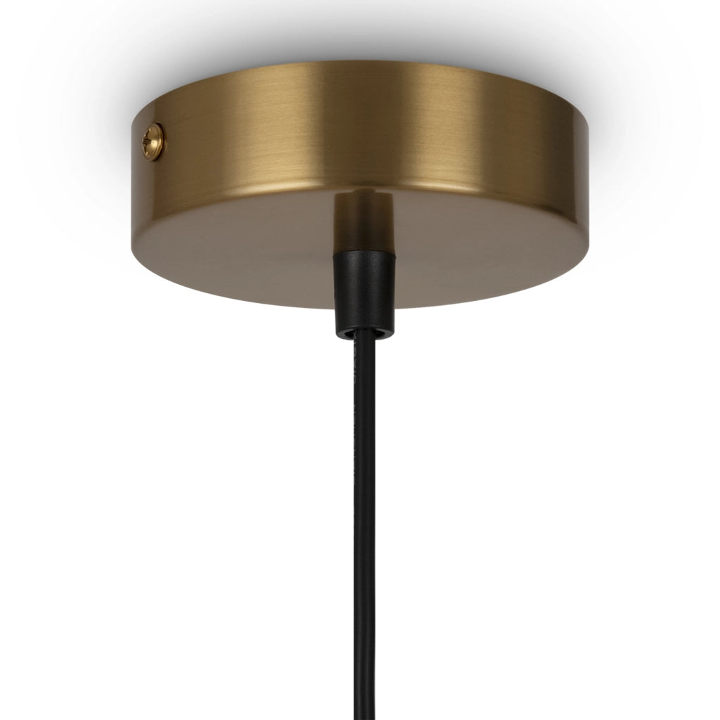 Lampada a sospensione Maytoni Ring ottone 6 luci G9