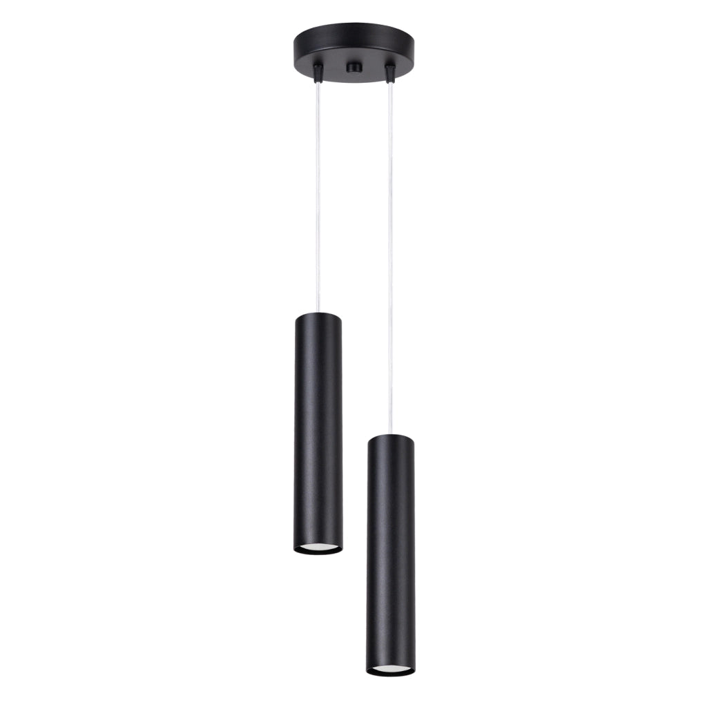 Lampada a sospensione LAGOS 2P nero