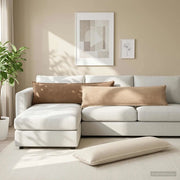 Federa 2 pz HOUTEN Marrone 40 x 145 cm Tessuto Chenille 917251