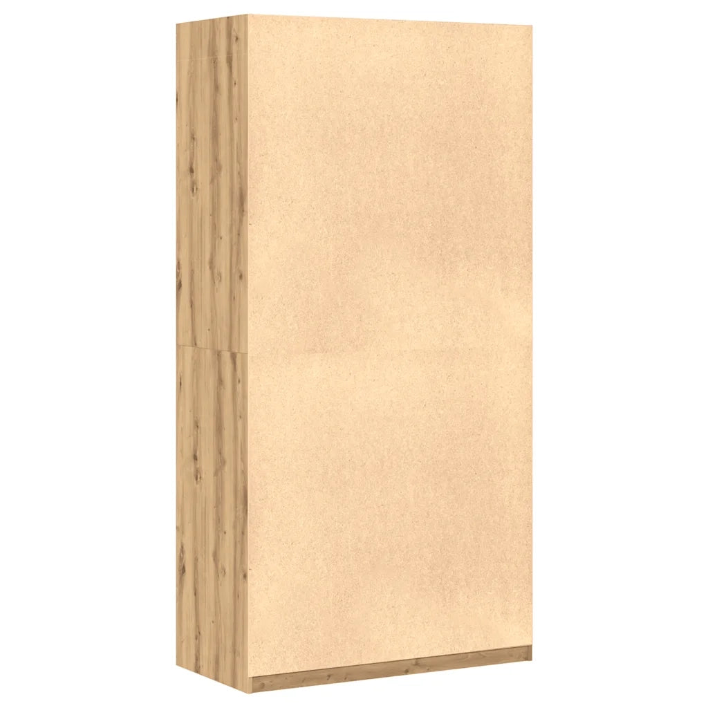 Armadio Rovere Artigianale 100x50x200 cm in Legno Multistrato CFW5963473