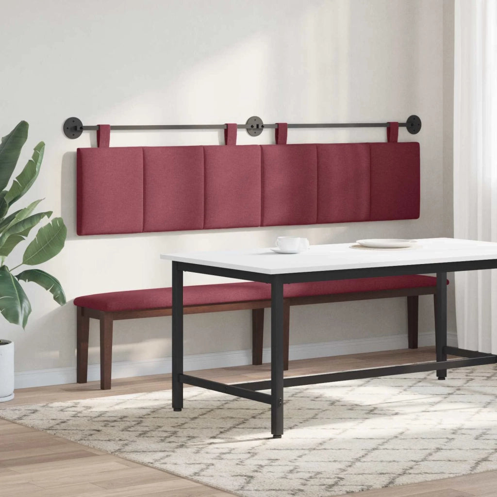 Testiera sospesa Rosso Vino Tessuto