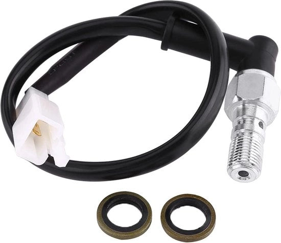 Riduttore idraulico di freno posteriore 10x1 25 mm - Accessorio universale per motocicletta