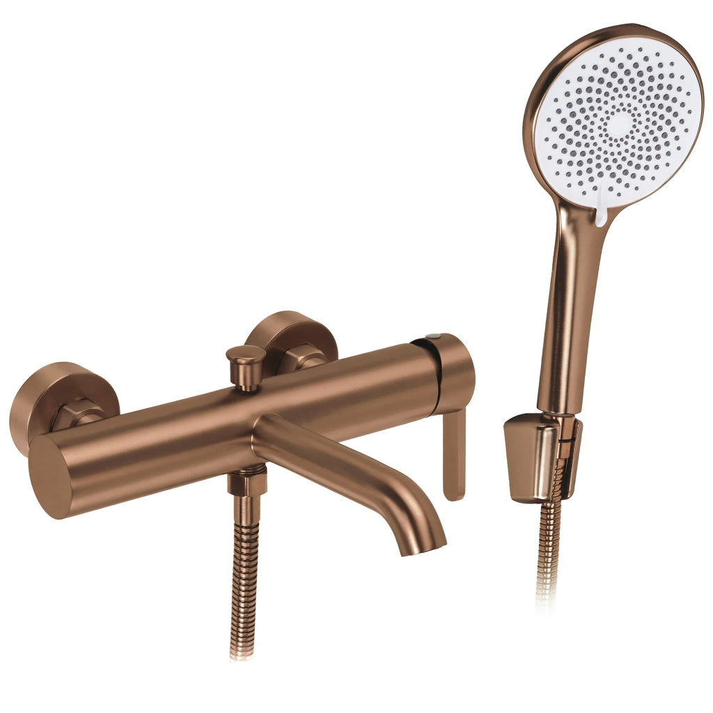 Rubinetto Da Vasca Rea Ontario Side Brush Copper