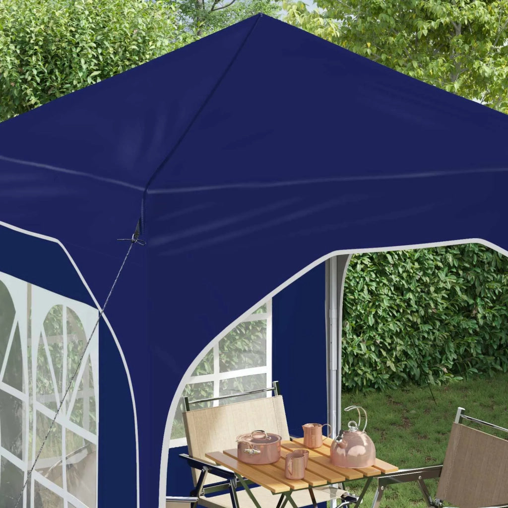 Tenda per feste a pop-up 192 x 192 x 245 cm Blu 42019824