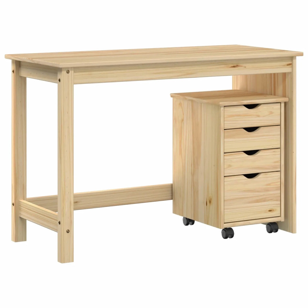 Set di Scrivania e Armadietto 2 pz Marrone 3438769