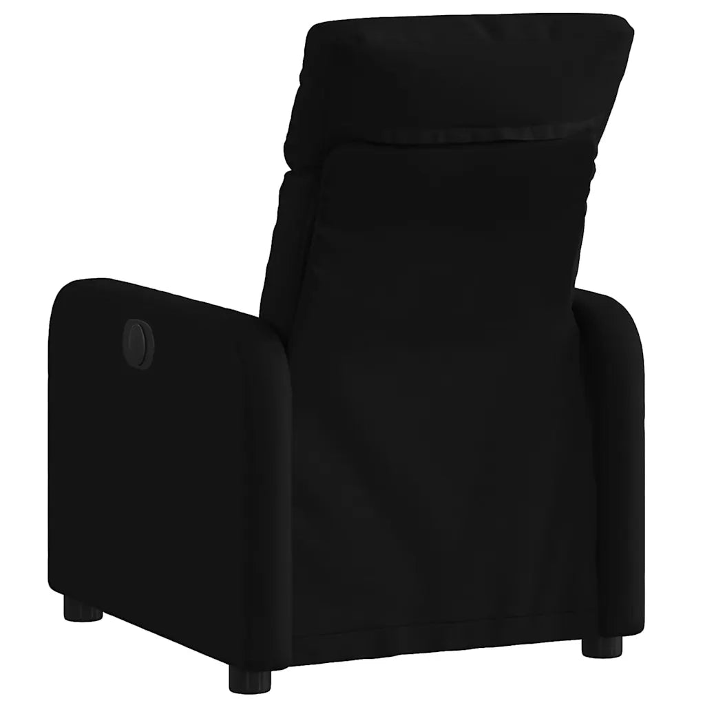 Divano Sedia-Poltrona Reclinabile in Tessuto Nero 797080
