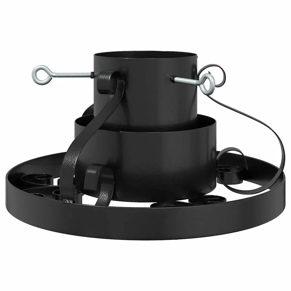 Supporto per Albero di Natale Nero 40 x 40 x 21 cm Acciaio 42019192