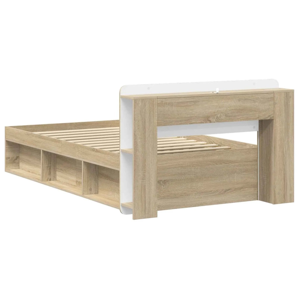 Telaio del letto con storage Rovere Sonoma 80 x 200 cm 3433325