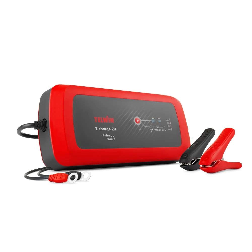 T-charge 20 Caricabatterie Mantenitore 12/24v Ip65 Telwin