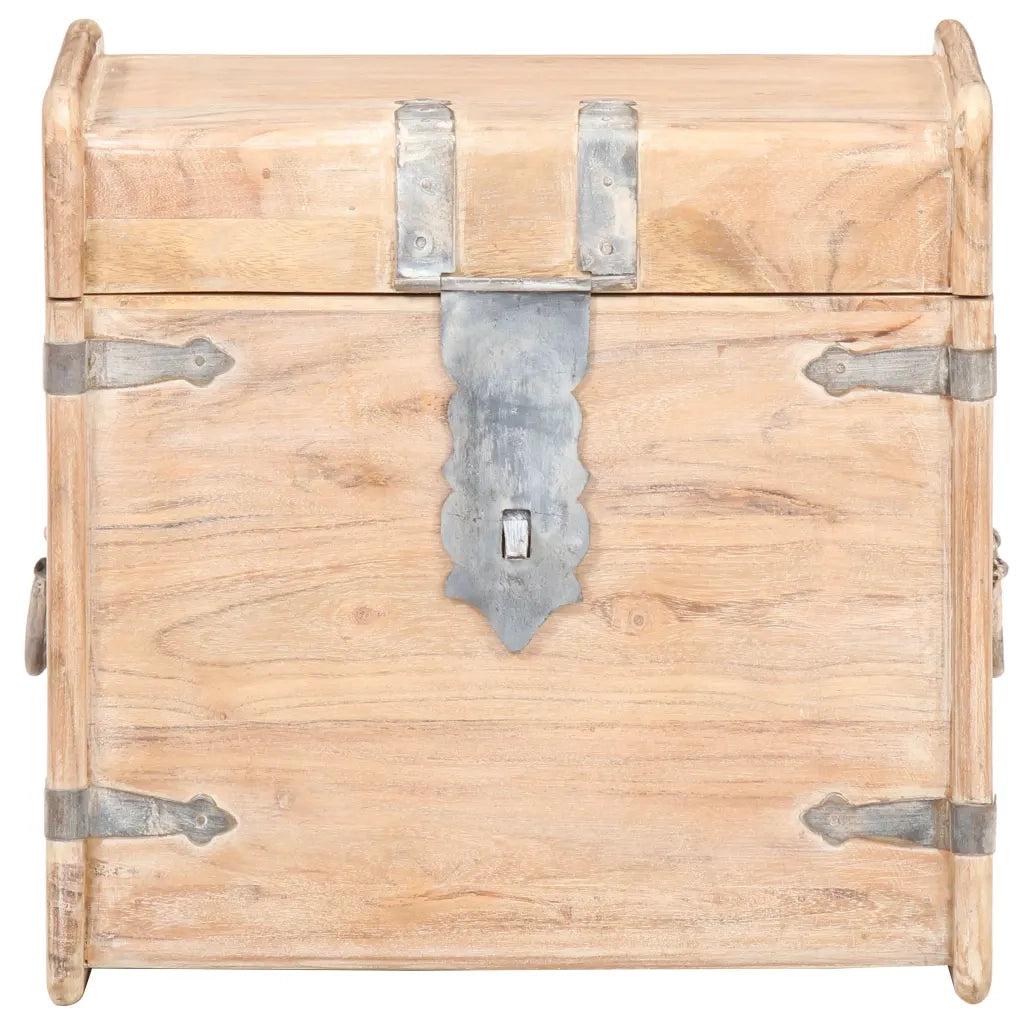Baule 40x40x40 cm in Legno Massello di Acacia CFW4408655