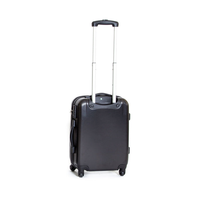 Trolley Valigia Rigido Bagaglio a Mano in ABS 4 TSA Ruote Ravizzoni Jazz Nero