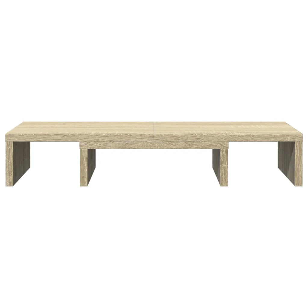 Supporto per monitor regolabile per scrivania/tavolo legno ingegnerizzato rovere Sonoma marrone 02_0044970