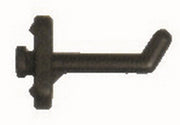 100pz gancio plastica x pannelli forati fig.7 a "l"mm.20 cod:ferx.55853