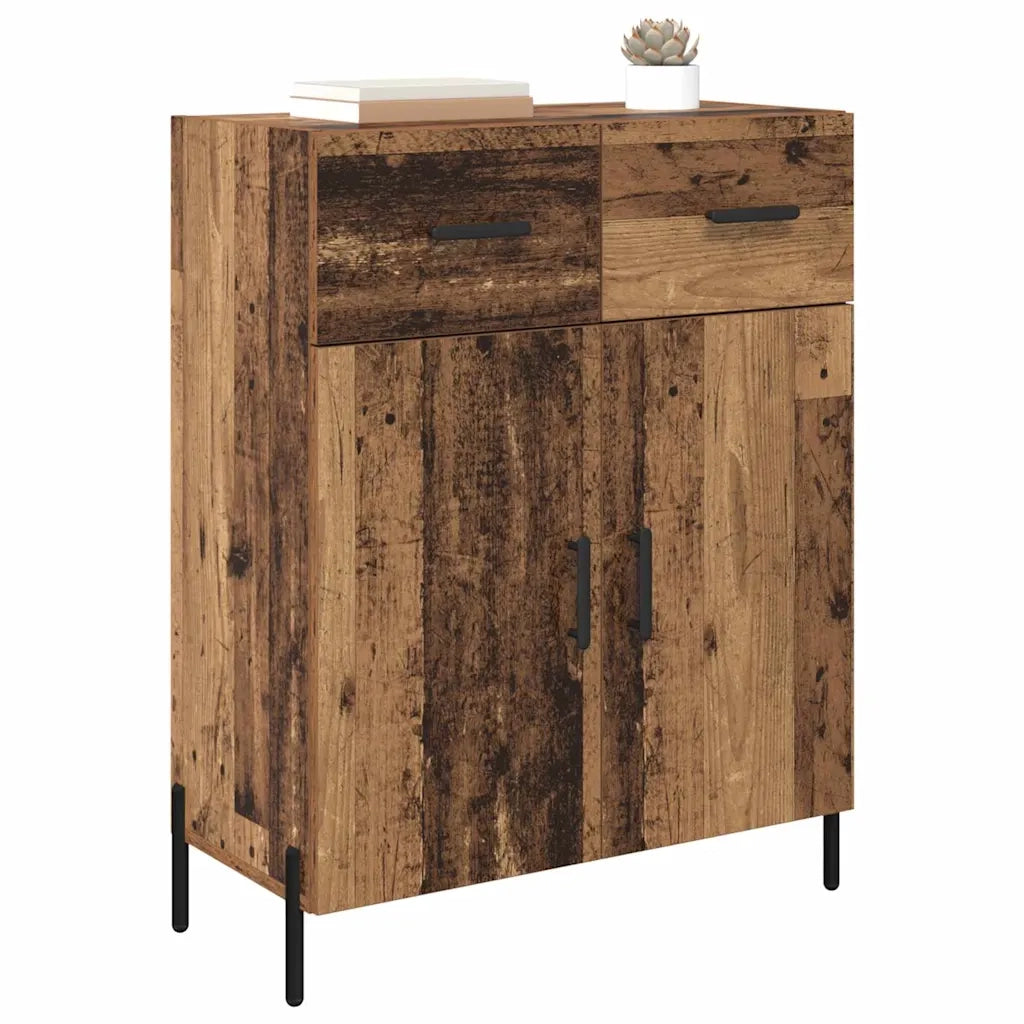 Credenza-Buffet-Armadio da cucina Legno vecchio 69,5 x 34 x 90 cm Legno multistrato 194031
