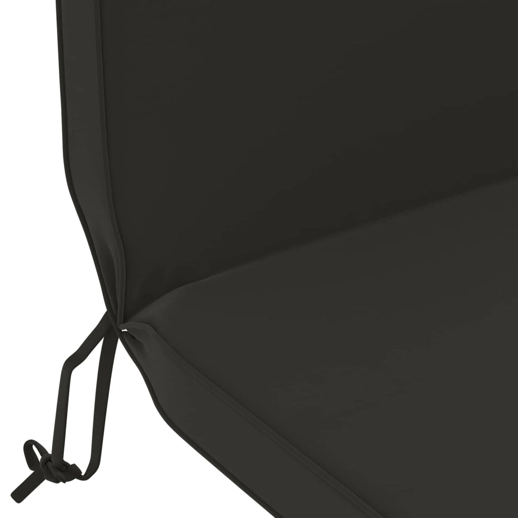 Cuscino per Lounger Sole 100% Poliestere Nero 55 x 124 x 5 cm 948167