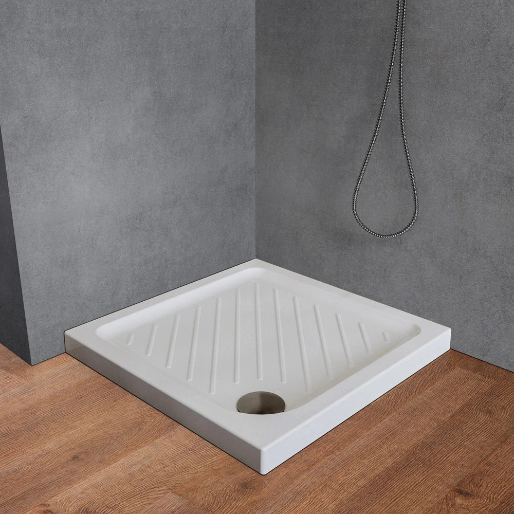 Piatto doccia 72x72 quadrato in ceramica bianco Dolomite Gemma