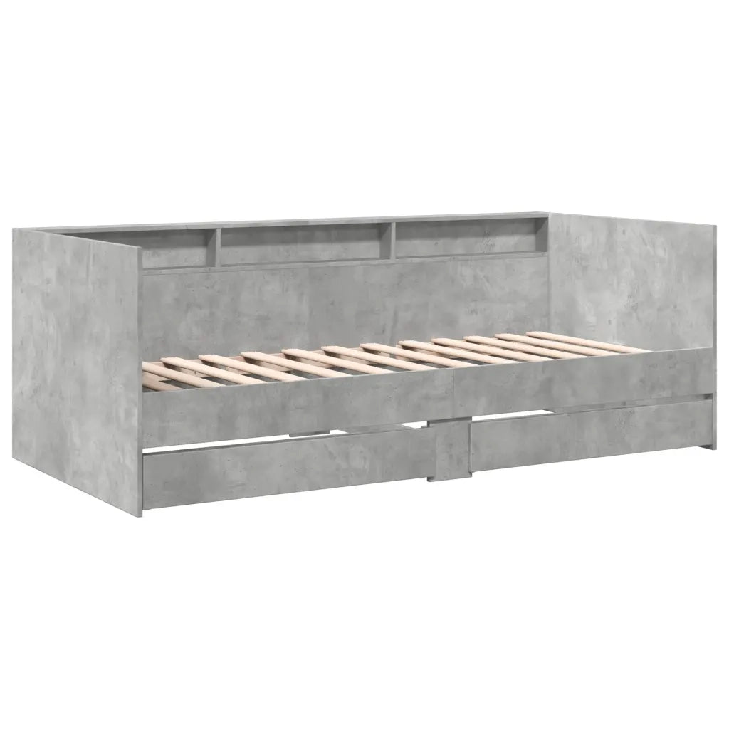 Divano Letto con Cassetti senza Materasso 75x190 cm