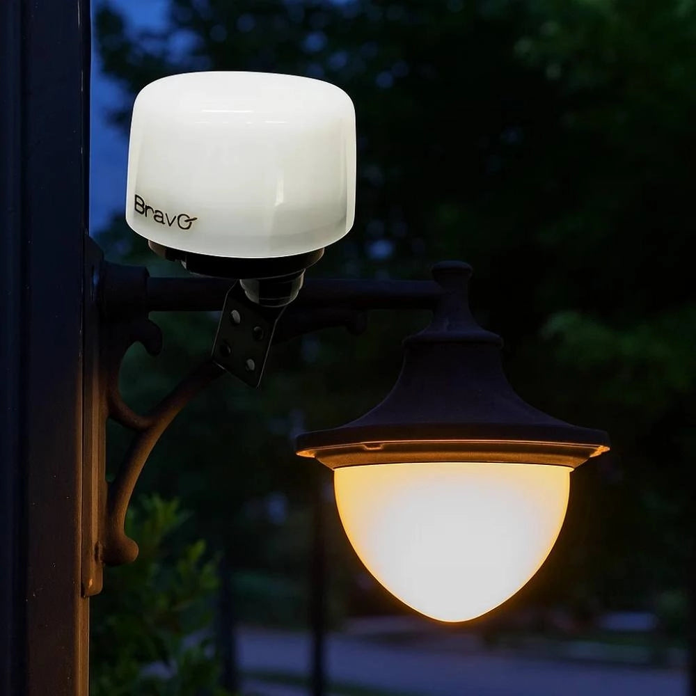 Interruttore crepuscolare bravo v2 ip66 per illuminazione esterna