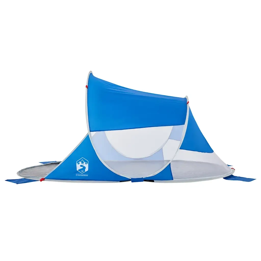 Tenda da Spiaggia Pop-Up - Tenda da campeggio Azzurra Impermeabile 529038