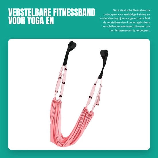 Cinturino Fitness Versatile - Antenna Cinturino - Ripiegabile - Leggero - Polyester Cotone - Grande Capacità di Sostegno - Cinturino per Allenamento