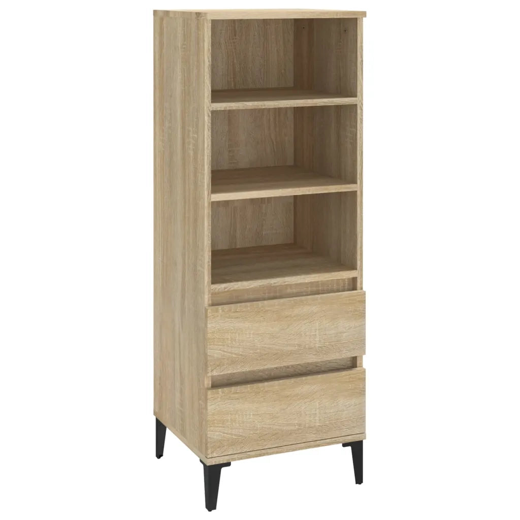 Credenza Rovere Sonoma 40x36x110 cm in Legno Multistrato 821247